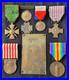 Lot-Medailles-Croix-de-Guerre-1914-1918-Foch-Art-tranchees-Ministere-Guerre-01-qul