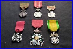 Lot Médailles Empire Napoléon Légion D'honneur Débris Mexique Cent Gardes MM Sh