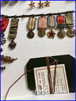 Lot Reduction Medailles Militaire 14/18 @ Verdun / Legion D'honneur La Marne Etc