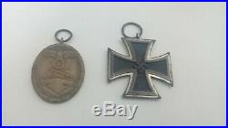 Lot medailles allemandes ww2 croix de fer sudwall
