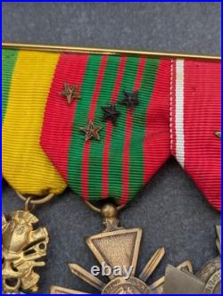 Lot médailles et plaques sous off 9 RTA Tunisie Libération Algérie ww2