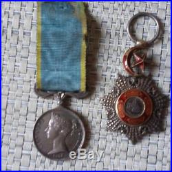 Lot medailles second empire lh crimee sarde napoleon 3