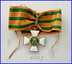 Luxembourg commandeur de l'ordre de la couronne de chêne, cravate 52mm