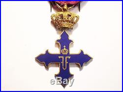 Médaille croix bravoure Michel le Brave 1916 Roumanie 1916 casque à pointe 14-18