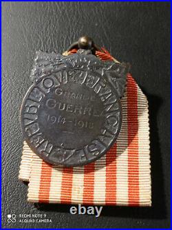 M6/D Médaille militaire MORLON variante à boule guerre 14 18 French medal