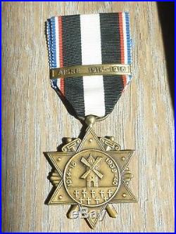 MA% Belle médaille de l'AISNE chemins des dames guerre 1914 1918 french Medal