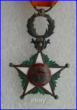 MAROC medaille OFFICIER ORDRE DU OUISSAM ALAOUITE du 1er TYPE