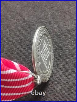 MÉDAILLE CAMPAGNE D'ITALIE 1859 NAPOLÉON III 2nd EMPIRE, REVERS BOMBÉ, SUPERBE