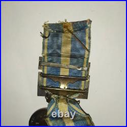 MEDAILLE COLONIALE 3 AGRAFES dont 2 A CLAPET