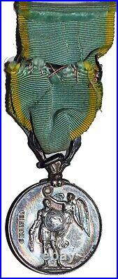 MEDAILLE DE CRIMEE 1854, SECOND EMPIRE, avec agrafe SEBASTOPOL sur RUBAN en SOIE