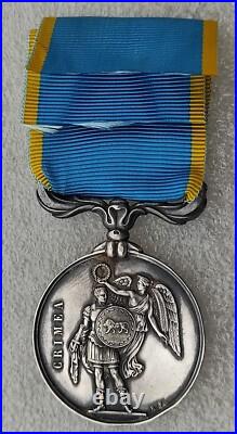 MEDAILLE DE CRIMEE SIGNEE E. F. Fabrication Française