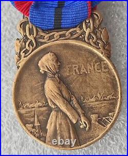 MEDAILLE DES VICTIMES DE L'INVASION guerre 1914 1918