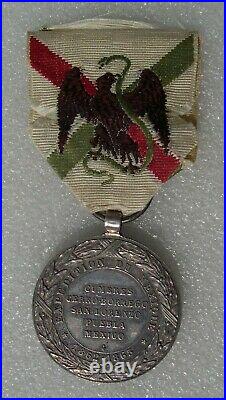 MEDAILLE EXPEDITION DU MEXIQUE campagne Second Empire 1862-1863 NAPOLEON III