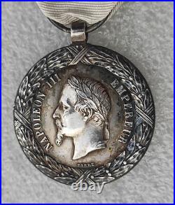 MEDAILLE EXPEDITION DU MEXIQUE campagne Second Empire 1862-1863 NAPOLEON III