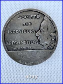 MÉDAILLE GADZARTS Société des Ingénieurs Arts et Métiers Médaille Argent