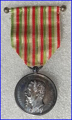 MEDAILLE INDEPENDANCE ITALIE signée FALOT guerre per indipendenza e unita ITALIA
