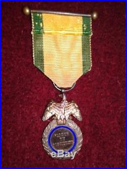 MEDAILLE MILITAIRE SECOND EMPIRE 2e TYPE