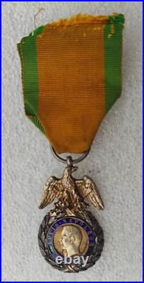 MEDAILLE MILITAIRE SECOND EMPIRE Napoleon III