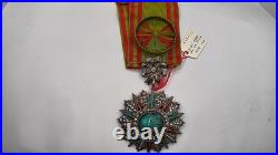MEDAILLE OFFICIER Ordre du Nichan Iftikhar Tunisie 1882 1902