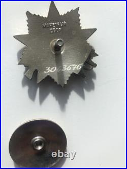 MEDAILLE RUSSE RUSSIE URSS CCCP ORDRE DE LA GUERRE PATRIOTIQUE numérotée