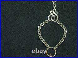 MÉDAILLE SAINTE HÉLÈNE 1821 NAPOLÉON I à SES COMPAGNONS AVEC SA CHAINE EN ARGENT