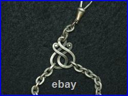 MÉDAILLE SAINTE HÉLÈNE 1821 NAPOLÉON I à SES COMPAGNONS AVEC SA CHAINE EN ARGENT