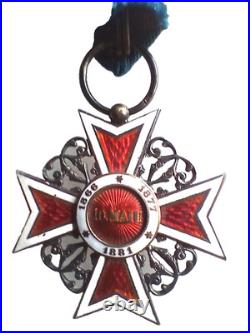 MEDETRA 163 Médaille ROUMANIE MEDAILLE ORDRE DE LA COURONNE