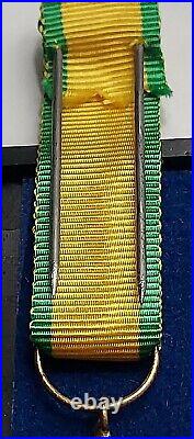 MILITARIA Médaille miniature Argent Valeur et Discipline 1870 neuve / Rare
