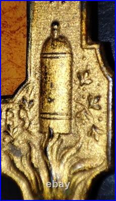 Magnifique cadre patriotique français de la Première Guerre mondiale daté 14/15