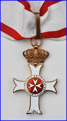 Malte Ordre Souverain de st Jean de Jerusalem, croix de commandeur