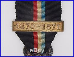 Med 118 Medaille 5° Bataillon Des Mobilises De La Gironde 1870-1871