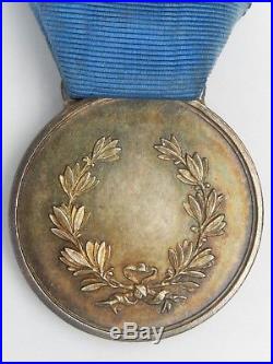 Med 595 Medaille Italie Valeur Militaire Sarde Al Valore Militare