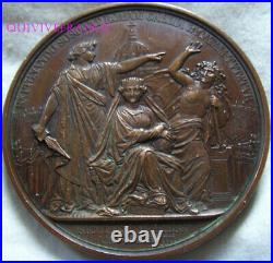 Med10137 Rare Medaille Siege De Rome 1848 Napoleon III Seditione Oppressa