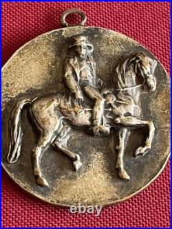 Médaille 1° Empire Napoléon Souvenir Sainte Hélène Waterloo Napoleonic War 1815