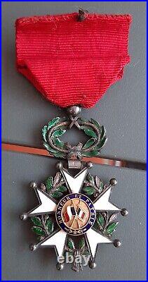 Médaille 1870 de luxe Chevalier Légion d'Honneur en boite DIETS ORIGINAL MEDAL