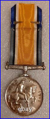 Médaille 1914-18 British War Medal rare Fab. Française DELANDE WWI French made