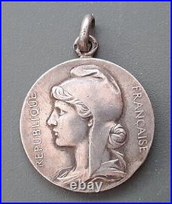 Médaille 1920 Conseil Municipal Paris en argent par CHAMPLAIN ORIGINAL MEDAL