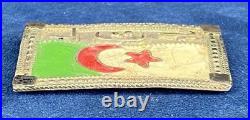 Médaille Algérie argent Michon Michel + documents militaires parachutiste 1950s