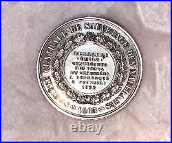 Médaille Argent Société Centrale De Sauvetage Des Naufragés 1873