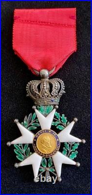 Médaille Chevalier de la Légion d'Honneur Louis-Philippe Centre en Or