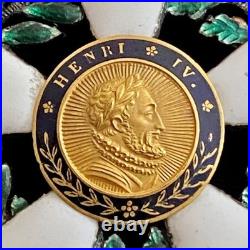 Médaille Chevalier de la Légion d'Honneur Louis-Philippe Centre en Or