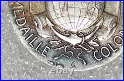Medaille Coloniale + Agrafe 1940 Cote Des Somalis 1941 Medaille Coloniale + Agrafe 1940 Cote Des Somalis 1941