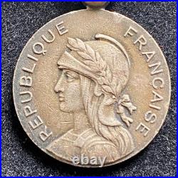 Médaille Coloniale Française Fabrication Privée agrafe artisanale LIBYE