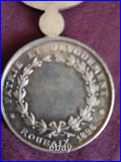 Médaille Coloniale Roubaix1896 Société des médaillés soldats coloniaux Français