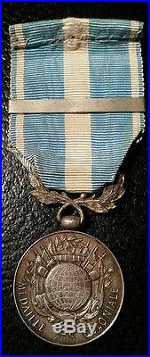 Médaille Coloniale épaule haute Tunisie Lemaitre