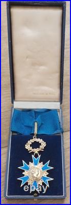 Médaille Commandeur Ordre du Mérite Monnaie de Paris