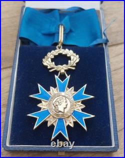 Médaille Commandeur Ordre du Mérite Monnaie de Paris