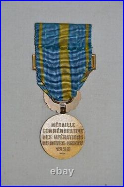 Medaille Commemorative Des Operations Du Moyen Orient-canal De Suez 1956