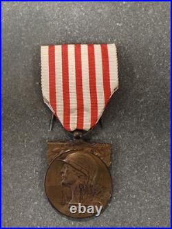 Médaille Commémorative WWI Rare Modèle Arthus Bertrand