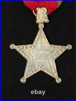 Médaille Commémorative de la 4éme Brigade de l'Armée des Vosges. R. Garibaldi